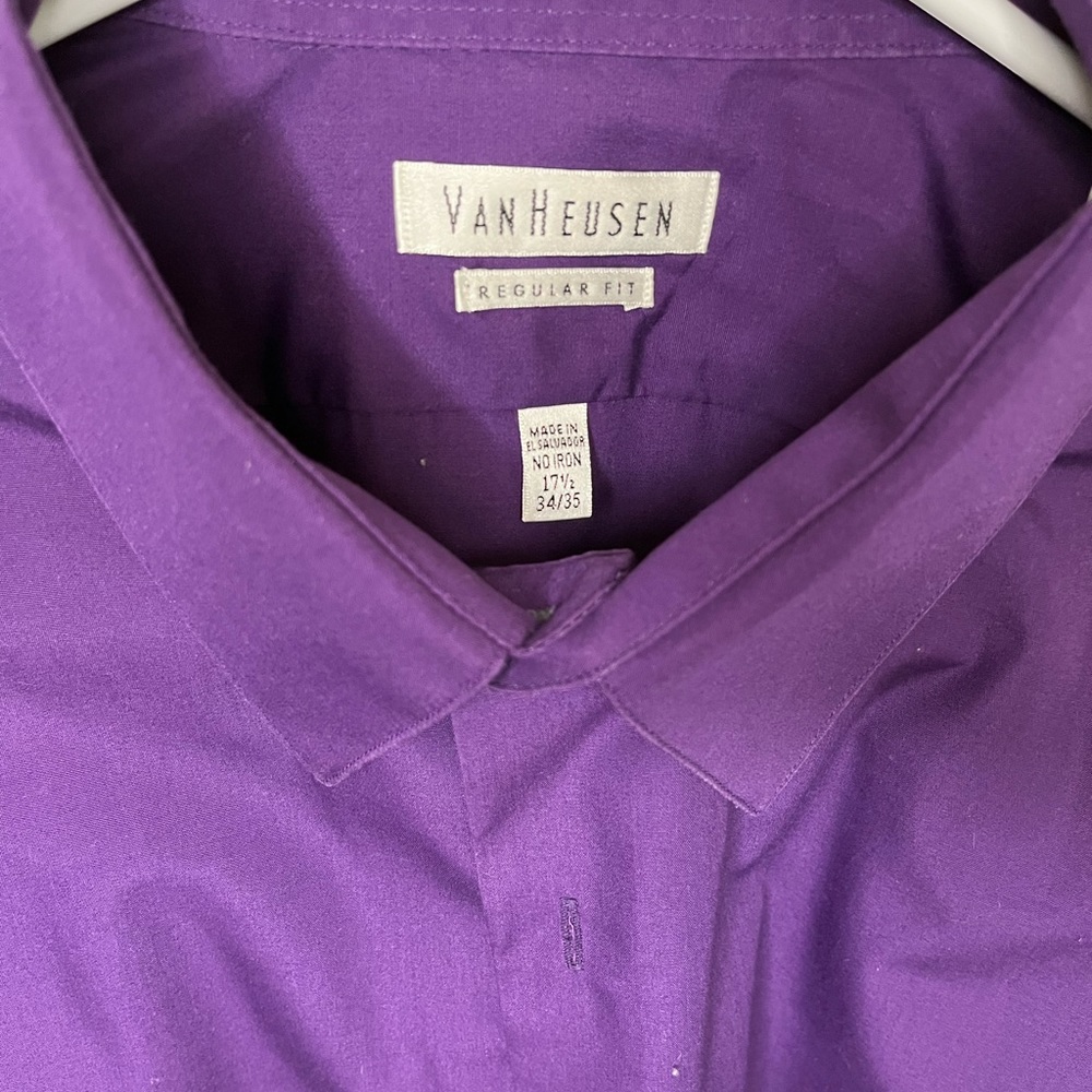 Gently used Male Dress Shirts Size 17/2 (XL)